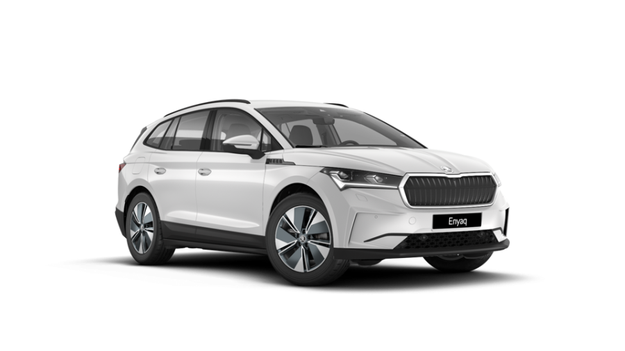 Škoda Enyaq iV, 55 kWh 125,00 kW 1-stup. automat., barva bílá