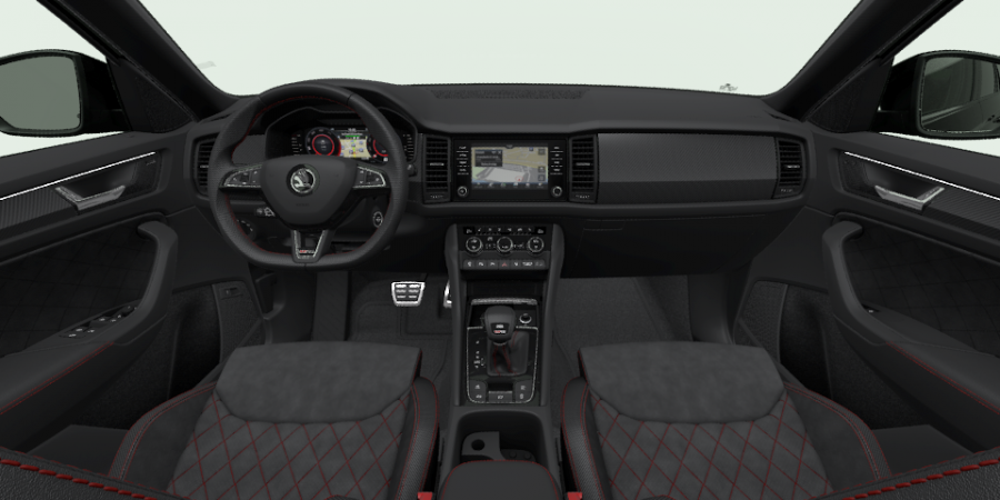Škoda Kodiaq, 2,0 TDI 176 kW 7-stup. automat. 4x4, barva černá