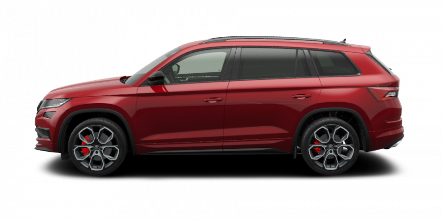 Škoda Kodiaq, 2,0 TDI 176 kW 7-stup. automat. 4x4, barva červená