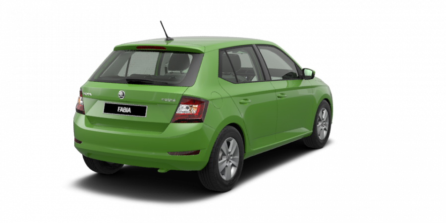 Škoda Fabia, 1,0 TSI 81 kW 6-stup. mech., barva zelená