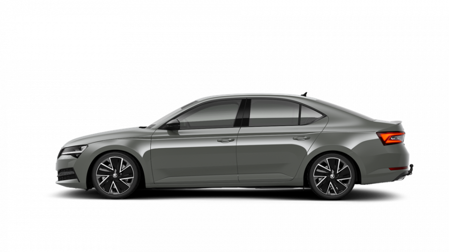 Škoda Superb, 2,0 TSI 206 kW 7-stup. automat. 4x4, barva šedá