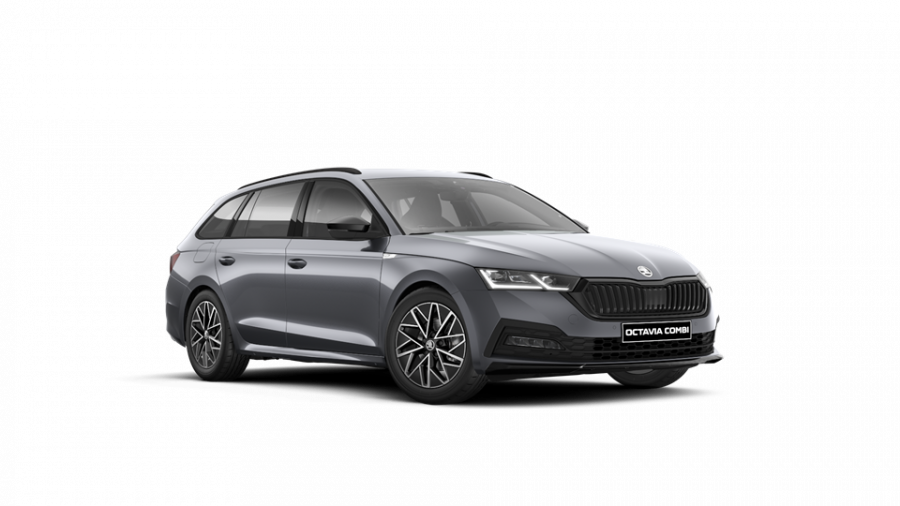 Škoda Octavia, 2,0 TDI 85 kW 6-stup. mech., barva šedá