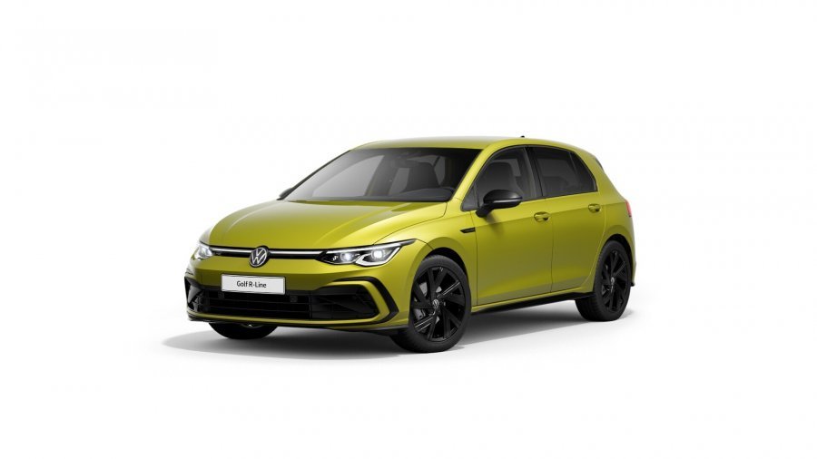 Volkswagen Golf, Golf R-line 1,5 eTSI 7DSG mHEV, barva žlutá