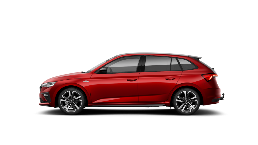 Škoda Scala, 1,5 TSI 110 kW 7-stup. automat., barva červená