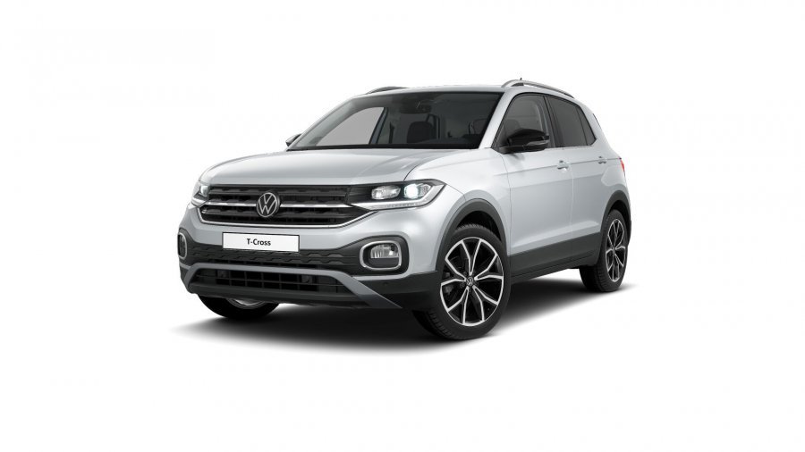 Volkswagen T-Cross, T-Cross Style 1,5 TSI EVO2 7DSG, barva stříbrná