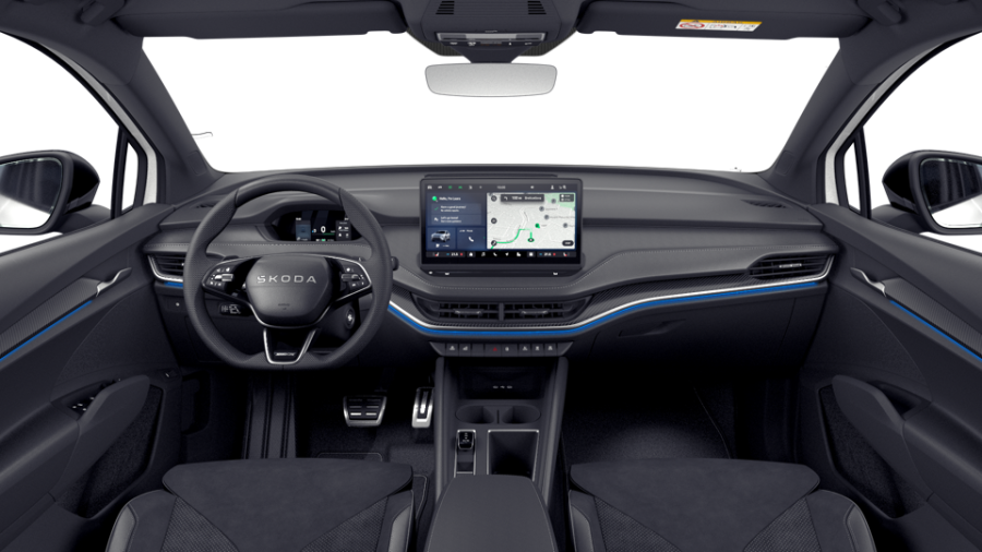Škoda Elroq, 82 kWh 1° převodovka, barva bílá