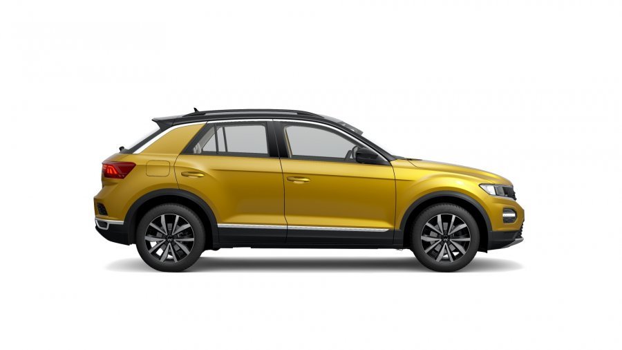 Volkswagen T-Roc, T-Roc Maraton Edition 1,0 TSI 6G, barva žlutá