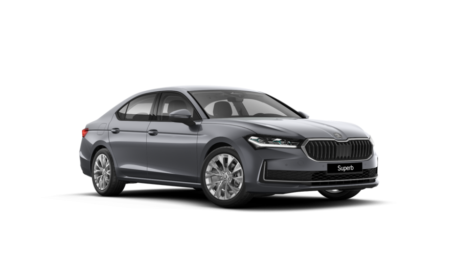 Škoda Superb, 2,0 TDI 110 kW 7-stup. automat., barva šedá