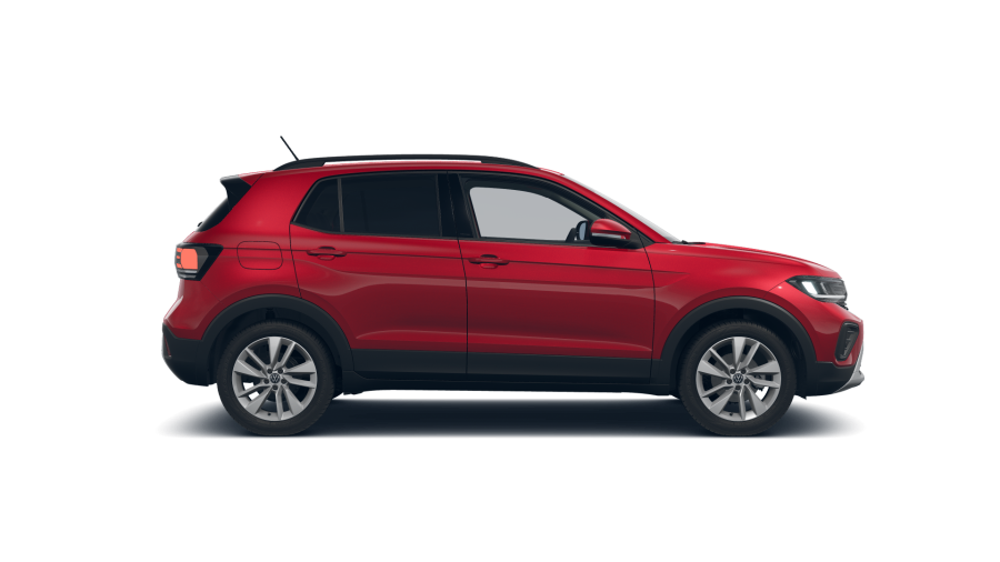 Volkswagen T-Cross, T-Cross People 1.0 TSI 70 kW 5G, barva červená