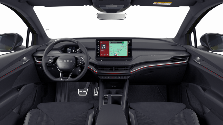 Škoda Enyaq iV, 61 kWh 140 kW 1° převodovka, barva zelená