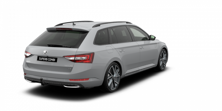 Škoda Superb, 2,0 TDI 140 kW 7-stup. automat. 4x4, barva šedá