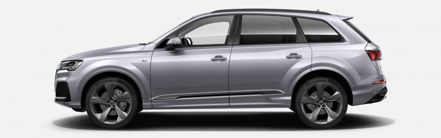 Audi Q7, Q7 S line 50 TDI quattro, barva stříbrná