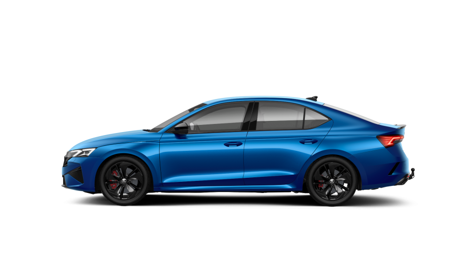 Škoda Octavia, 2,0 TSI 195 kW 7° automatická DSG, barva modrá