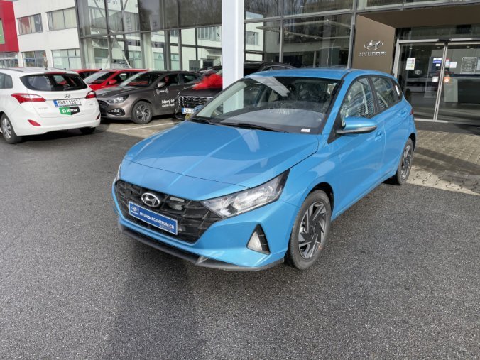 Hyundai i20, 1,2 DPI 5 st. manuální, barva modrá