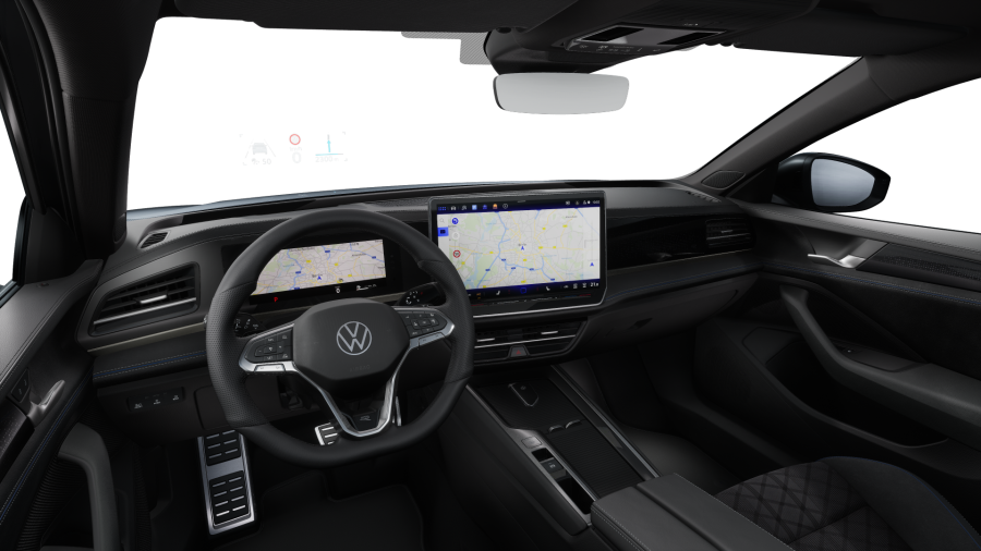 Volkswagen Passat, Passat R-Line 2,0 TDI 110 kW, barva šedá