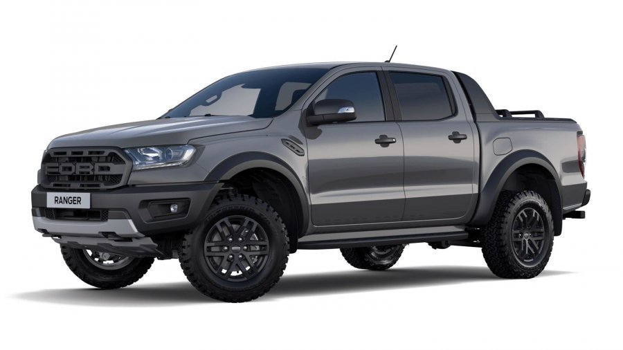 Ford Ranger, Raptor, Dvojkabina, 2.0 EcoBlue Bi-Turbo 157 kW/213 k, 10st. automatická, 4WD, barva šedá