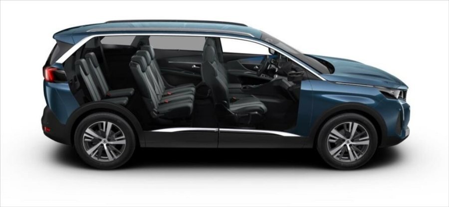 Peugeot 5008, Peugeot 5008 1,5   ALLURE PACK 130k EAT8, barva modrá