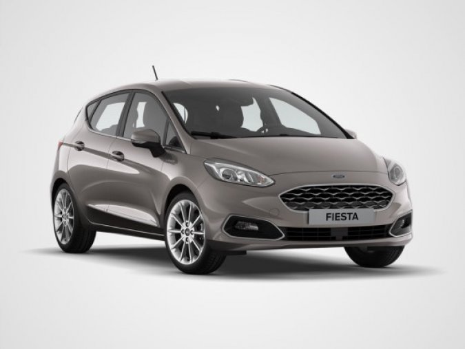 Ford Fiesta, 1.0 EcoBoost, barva šedá