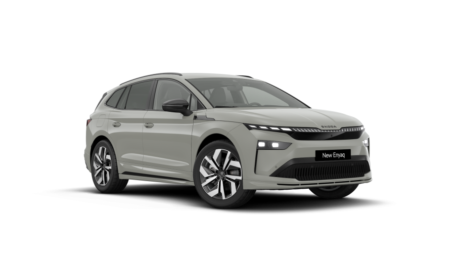 Škoda Enyaq iV, 82 kWh 220 kW 1° převodovka 4x4, barva šedá