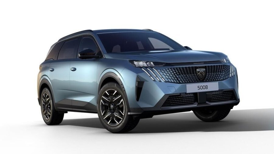 Peugeot 5008, Peugeot 5008 ALLURE Hybrid 145 e-DCS6, barva modrá