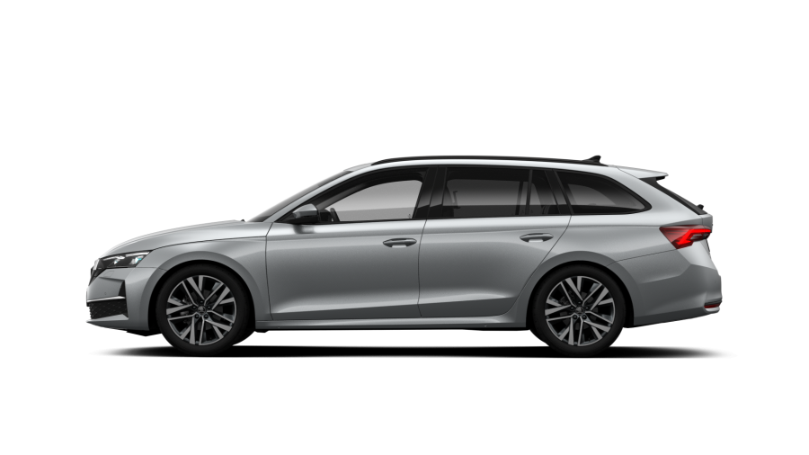 Škoda Octavia, 1,5 TSI m-HEV 110 kW 7-stup. automat., barva stříbrná