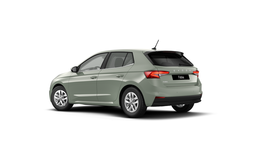 Škoda Fabia, 1,0 TSI 70 kW 5° manuální, barva zelená