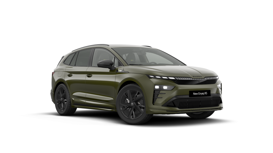 Škoda Enyaq iV, 84 kWh 250,00 kW 1° automatická 4x4, barva zelená