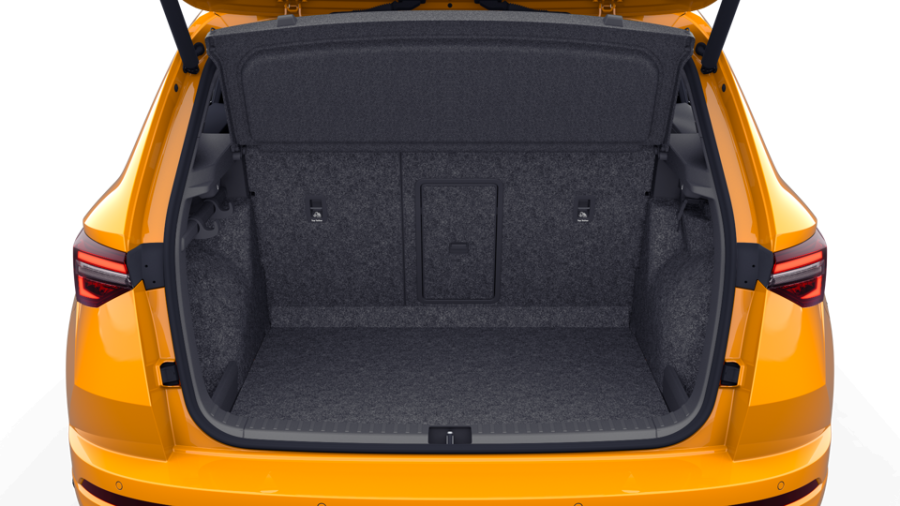 Škoda Karoq, 2,0 TSI 140 kW 7-stup. automat. 4x4, barva oranžová