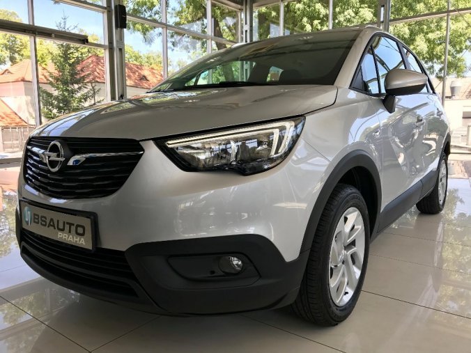 Opel Crossland X, Smile 1,2 Turbo +ZP zdarma, barva stříbrná