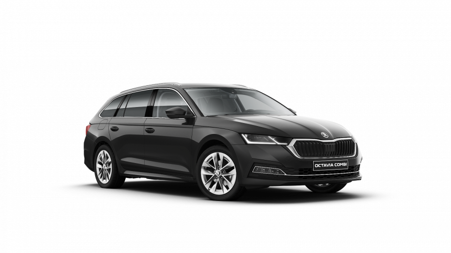 Škoda Octavia, 1,5 TSI 110 kW 6-stup. mech., barva černá