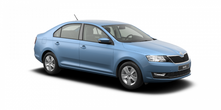 Škoda Rapid, 1,0 TSI 81 kW 6-stup. mech., barva modrá