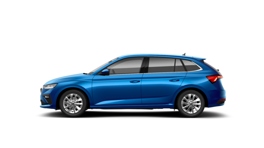 Škoda Scala, 1,0 TSI 85 kW 7-stup. automat., barva modrá