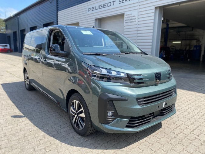 Peugeot Traveller, Peugeot Traveller Allure 2.0BlueHdi EAT8 - WEBASTO, TAŽNÉ, VIP PACK 7MÍST - 1851, barva zelená