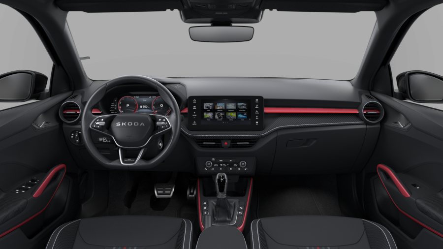 Škoda Fabia, 1,5 TSI 110 kW 7-stup. automat., barva černá