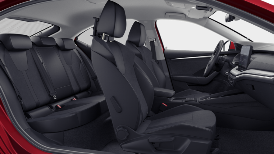 Škoda Octavia, 1,5 TSI m-HEV 110 kW 7° automatická DSG, barva červená