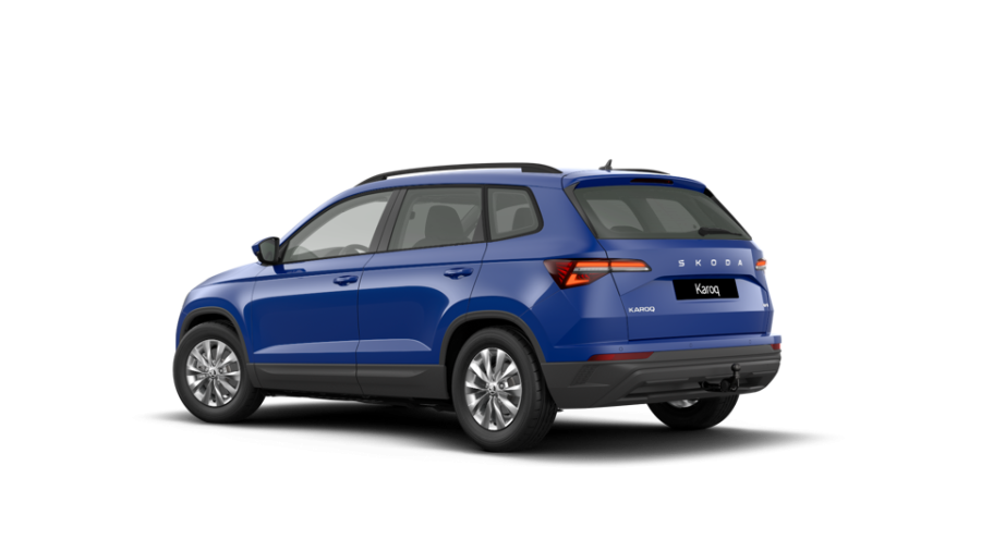 Škoda Karoq, 2,0 TDI 110 kW 7° automatická DSG 4x4, barva modrá