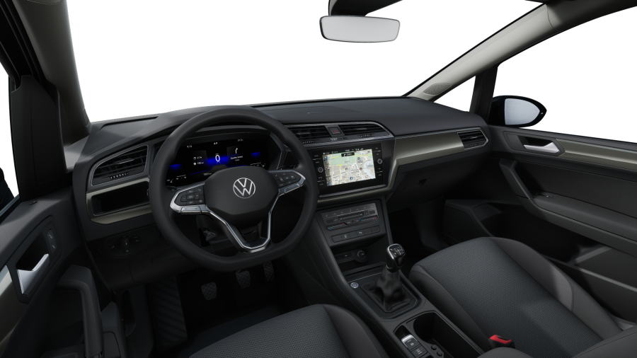 Volkswagen Touran, Touran 1,5 TSI 110 kW EVO2 6G, barva šedá