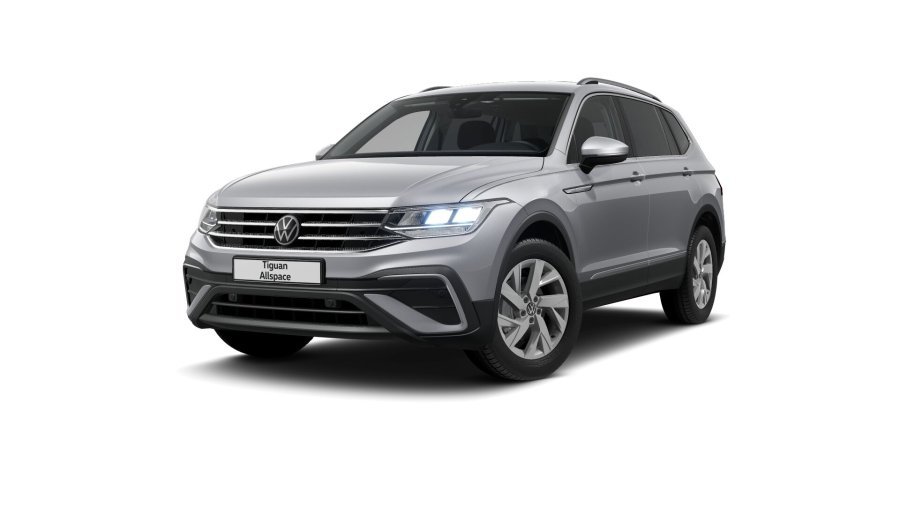 Volkswagen Tiguan Allspace, Allspace Life 1,5 TSI 110 kW 7DSG, barva stříbrná