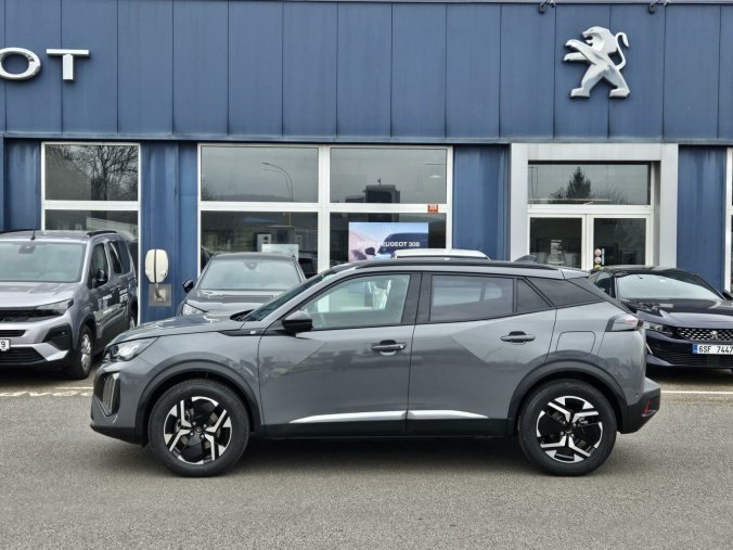 Peugeot 2008, Peugeot 2008 ALLURE Elektro 156k 54 kWh, barva šedá