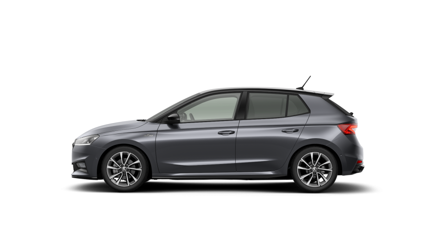 Škoda Fabia, 1,0 TSI 85 kW 7° automatická DSG, barva šedá
