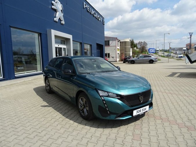 Peugeot 308, SW ACTIVE PACK 1.2 130k MAN6, barva modrá