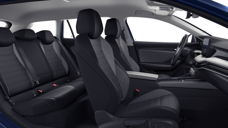 Škoda Superb, 2,0 TDI 110 kW 7-stup. automat., barva modrá