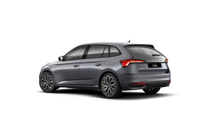 Škoda Scala, 1,5 TSI 110 kW 7° automatická DSG, barva šedá