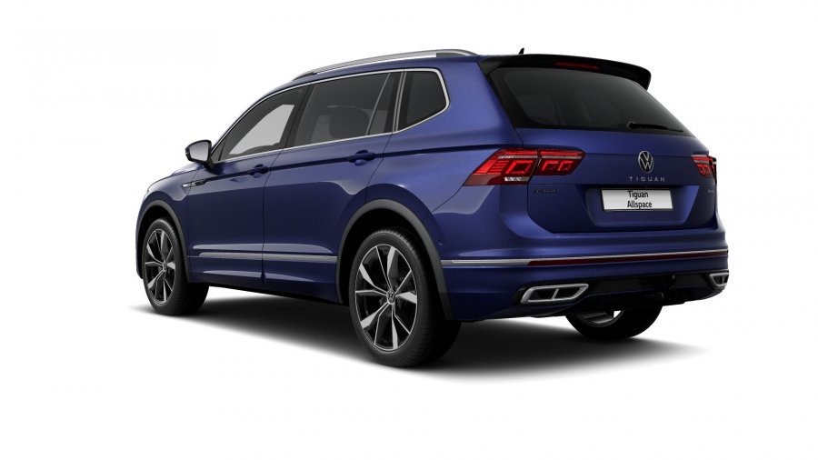 Volkswagen Tiguan Allspace, Allspace R-Line 2,0 TSI 140 kW 4M 7DSG, barva modrá