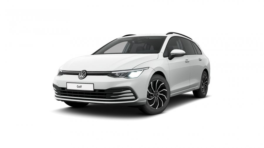 Volkswagen Golf Variant, Golf Variant Life 1,5 eTSI 7DSG mHEV, barva bílá
