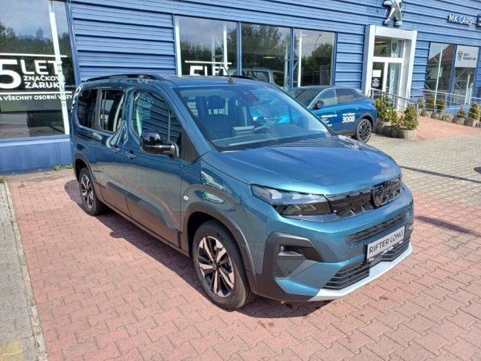 Peugeot Rifter, Peugeot Rifter Long Allure 1.5 HDI 130k, barva modrá