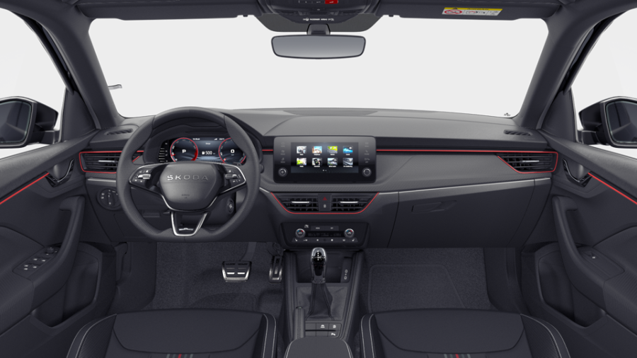 Škoda Scala, 1,0 TSI 85 kW 7° automatická DSG, barva černá