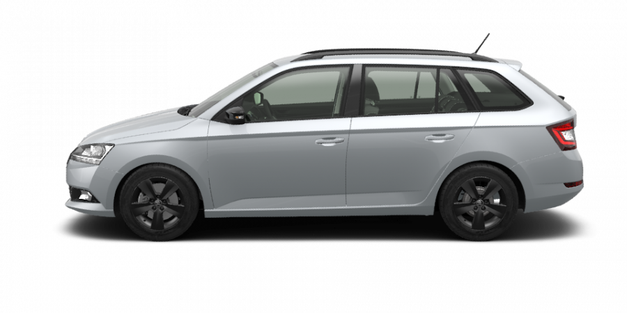 Škoda Fabia, 1,0 TSI 70 kW 5-stup. mech., barva stříbrná