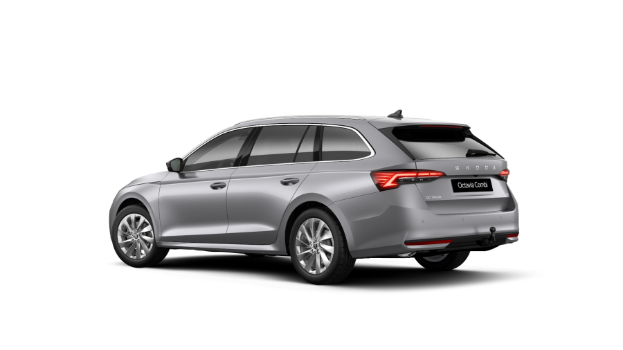 Škoda Octavia, 1,5 TSI Hybrid 110 kW 7° automatická DSG, barva stříbrná