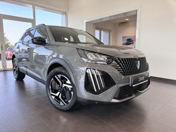 Peugeot 2008, Peugeot 2008 ALLURE Turbo 100 koní, barva šedá
